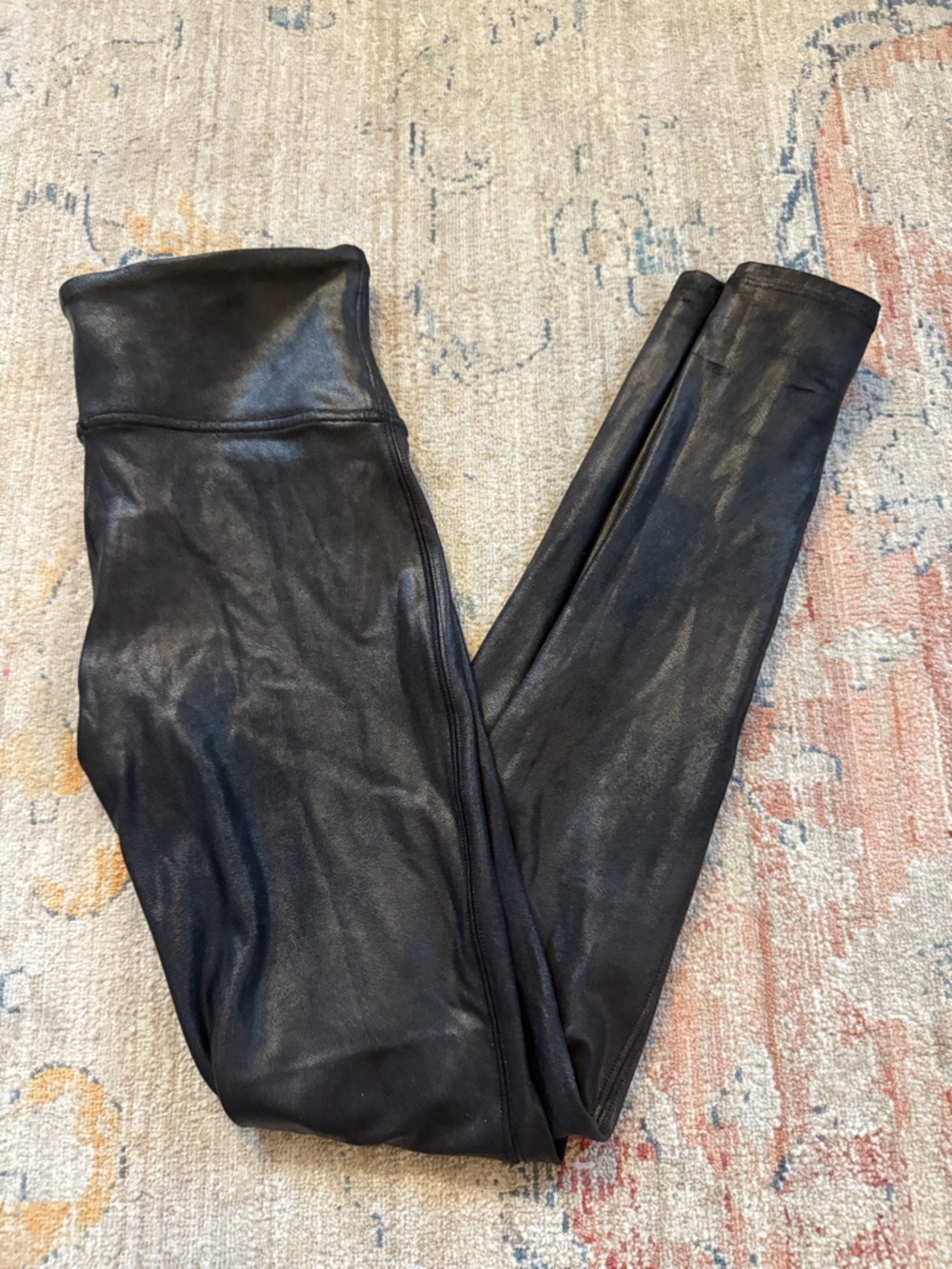 Spano Leather-Look Leggings
